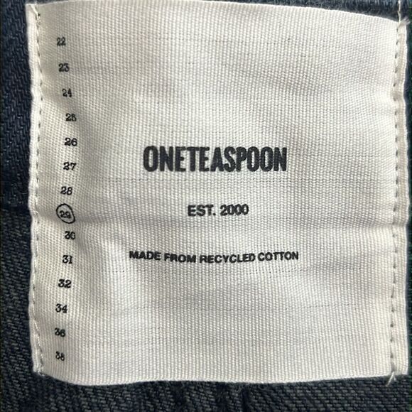 NWT One Teaspoon Cheeky Cut Off Denim Shorts Dark Wash Size 29 - Picture 6 of 12